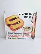 GIGABYTE GA-MA74GM-S2 Motherboard AM3/AM2+ 740G mATX DDR2 Athlon Open Box picture