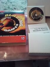 Vintage  Blazing Games ® Top 50 Windows 95 98 c1999 - Swift Software  Big box   picture