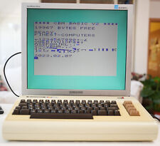 COMMODORE VIC-20. with 16KB RAM expansion, UK edition made in Germany, EU plug picture