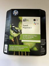 HP 61XL High Yield Ink Cartridges Black Tri-Color 2 Pack EXP Jun 2023 picture