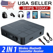 Bluetooth 5.0 Transmitter Receiver  Stereo Music Audio Home For TV Adapter TV PC picture
