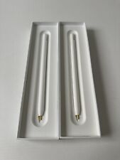2x FOR PARTS - Apple Pencil (2nd Generation) BAD TIPS - White - picture