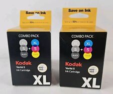 Kodak Verite 5 XL Combo Pack Ink Cartridge Black & Color XL Cartridge - Lot of 2 picture