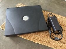 Vintage Dell Latitude C800 PP01X Laptop For Parts Turns On W/Cord No Log In picture