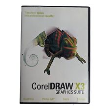CorelDRAW Graphics Suite X3 Complete with Serial Number 4 Discs Perfect Discs picture