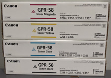 Canon Genuine Toner Set GPR-58 - Black/Cyan/Magenta/Yellow picture