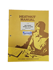 Vintage 70's Heathkit Manual Multiport Serial IO Card H8-4 Assembly 595-2080-03 picture