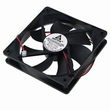 12V DC 120mm Cooling Fan 120x120x25mm (4.72x1in) 2Pin for CPU PC Printer Laser picture