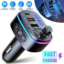 Wireless Bluetooth Car Adapter FM Transmitter Radio Handsfree MP3 Music Player picture