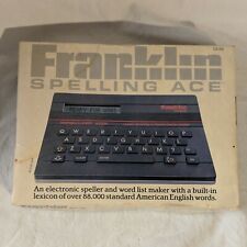 Vintage 1986 Franklin Computer Spelling Ace Mode SA-88 w Manual Works Perfect picture
