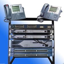 Cisco CCNA CCNP R&S VOICE SECURITY LAB  CME 8.6 IOS 15.1 POE RACK INCLUDED picture