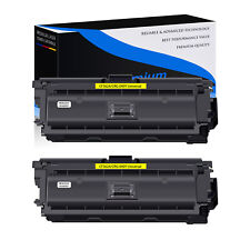 2PK Yellow 508A CF362A Toner for HP Color LaserJet Enterprise M553x M553dn M577 picture