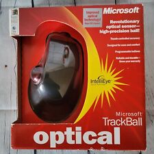 Vintage Microsoft Trackball Optical Sensor Mouse XO5-42214 picture