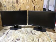 Lot Of 2 HP ProDisplay P201 Monitor 20'' (1600x900) Widescreen LED W/Stand picture