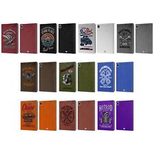 OFFICIAL BUSTED KNUCKLE GARAGE GRAPHICS LEATHER BOOK WALLET CASE FOR APPLE iPAD picture