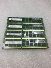32GB HP MIRCON CRUCIAL 4x 8GB 2RX4 PC3-10600R MT36JSF1G72PZ-1G4M1FF  FREE S/H picture