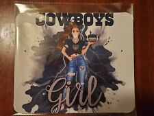 Dallas Cowboys Girl Mouse Pad  picture