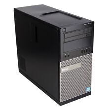 Dell i5 Desktop Computer PC Tower 8GB RAM 256GB SSD Windows 10 Wi-Fi DVD/RW picture