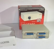 Curtis A-B Data Switch Connect 2 Computers / 1 Parallel Printer #DS-4 picture