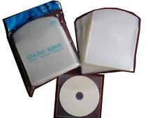 CD DVD Plastic Keepers Holder Clear 100 Pk (Plastic Bag Bulk Pack) picture