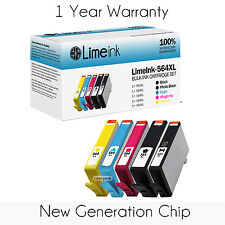 5 PK New Gen For HP 564XL Ink Printer Cartridge Black/Color PhotoSmart 7510 7520 picture