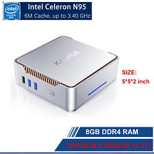 KAMRUI 4K Mini PC 8GB RAM Intel 12th Alder Lake N-95 Windows 11 HDMI 256GB WiFi picture