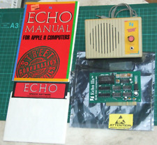 Echo IIb Speech Synthesizer set by Street Electronics for Apple II IIe IIgs picture