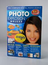 Photo Explosion Deluxe Version 3 CDs & Booklet For Windows 2000 XP Vista picture