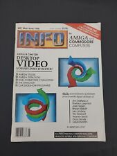 vintage INFO for Amiga and Commodore computers Magazine May 1988 Desktop Video picture