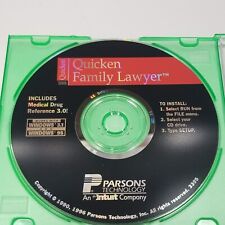 Quicken Family Lawyer CD-Rom for Windows 1995 Parsons Technology picture