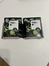 x2 NEW OEM HP 940XL Ink Pack Set Officejet pro 8000 8500 8500A Sealed Exp 2015 picture