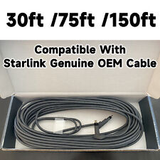 📡NEW Starlink Satellite Internet Replacement Cable 150 ft for V2 Rectangle Dish picture
