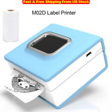 Phomemo M02D Bluetooth Thermal Photo Printer Mini Mobile Label Maker Machine picture