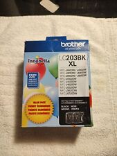 🔥 Brother Genuine LC203BK XL Black Ink 2 Pack EXP 09/2025 Sealed Cartridges picture