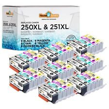 40 PGI250XL CLI251XL Ink Cartridges for Canon PIXMA MG5420 MG5422 MG5520 MG5522 picture