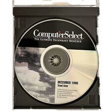 Very Rare Vintage 1995 Computer Library Computer Select Technology Resource CD picture