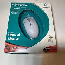 Vintage Logitech Optical Mouse 930582-0403 USB PC New picture