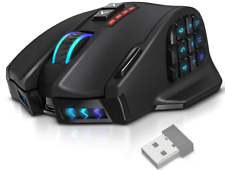 Venus Pro RGB Wireless MMO Gaming Mouse, 16,000 DPI Optical Sensor, 2.4 GHz... picture