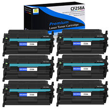 6PK 58A CF258A With Chip Toner Cartridge For HP LaserJet Pro M404 M404dn M428fdw picture