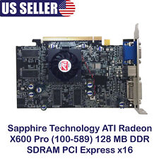 Sapphire Technology ATI Radeon X600 Pro(100-589) 128MB DDR SDRAM PCI Express x16 picture