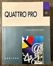 Vintage Borland Quattro Pro Superior Spreadsheet Power User’s Guide Version 2.0 picture