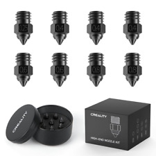 Official  High-End Hardened Steel MK8 Nozzles 8PCS, High-Temperature Wear Resist picture