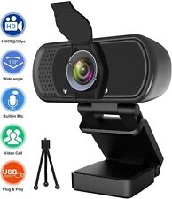 Webcam 1080P with Microphone Full HD Web camera 2MP Fixed Focus Computer Camera picture