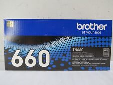 Brother Genuine High Yield Toner Cartridge, TN660 Black NEW picture