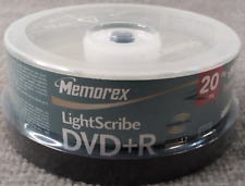 Memorex LightScribe DVD+R 20 Pack Spindle 16x/4.7GB /120 min Recordable picture