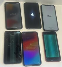 Lot of 6 Apple iPhones As-Is Repair Iphone Used Preowned Six picture