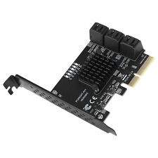 6 Port PCI-E Expansion Card Board Adapter PCI-E x4x8x16 6G SATA3.0 For ASMedia picture