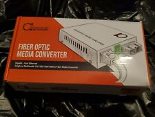 ADnet Gigabit Fiber Optic Media Converter ONet State Of The Art Networking A6 picture