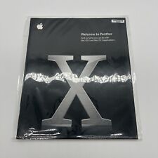Apple “Welcome To Panther” macOS X Panther User Manual picture