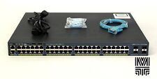 Cisco WS-C2960X-48FPS-L 48-Port Switch GigE PoE 4x1G SFP *Genuine Cisco* picture